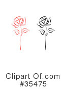 Rose Clipart #35475 by C Charley-Franzwa