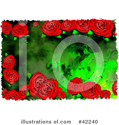 Royalty-Free (RF) Rose Clipart Illustration by Prawny - Stock Sample #42240