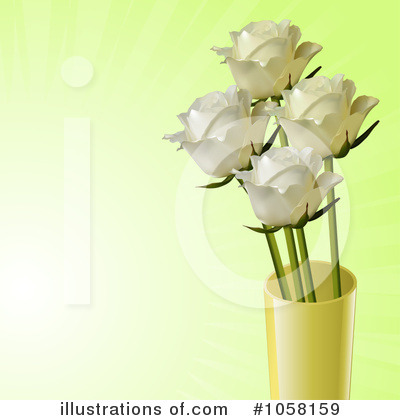 Royalty-Free (RF) Roses Clipart Illustration by elaineitalia - Stock Sample #1058159