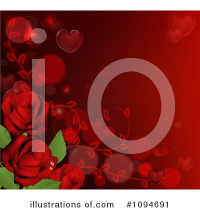 Rose Clipart #1094691 by AtStockIllustration