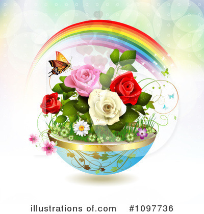 Flower Clipart #1097736 by merlinul