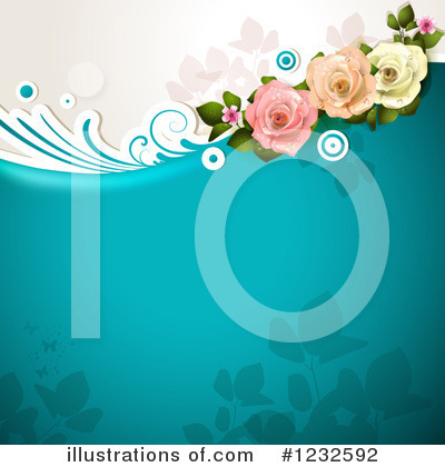 Royalty-Free (RF) Roses Clipart Illustration by merlinul - Stock Sample #1232592