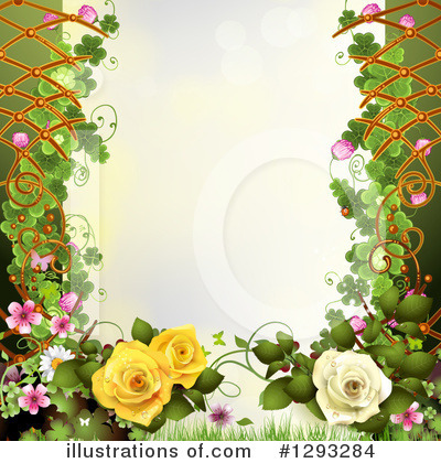 Royalty-Free (RF) Roses Clipart Illustration by merlinul - Stock Sample #1293284