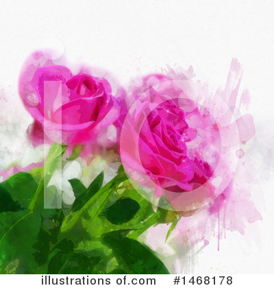Rose Clipart #1468178 by KJ Pargeter