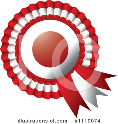 Royalty-Free (RF) Rosette Clipart Illustration by MilsiArt - Stock Sample #1110074