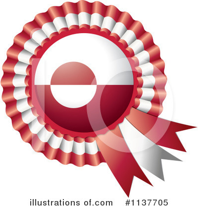 Royalty-Free (RF) Rosette Clipart Illustration by MilsiArt - Stock Sample #1137705