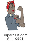 Rosie The Riveter Clipart #1110901 by djart