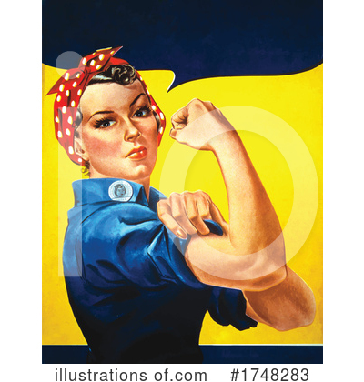 Rosie The Riveter Clipart #1748283 by JVPD