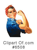 Rosie The Riveter Clipart #6508 by JVPD