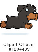 Rottweiler Clipart #1204439 by Cory Thoman