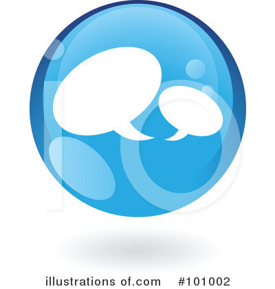 Round Blue Icon Clipart #101002 by cidepix