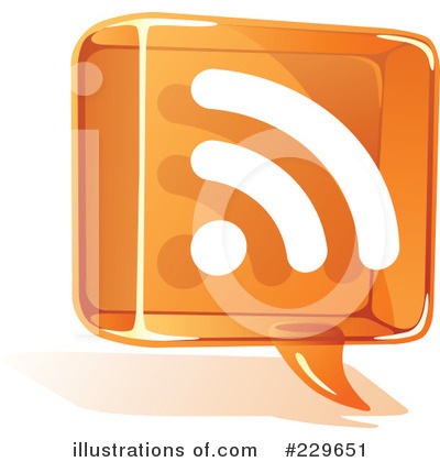 Royalty-Free (RF) Rss Clipart Illustration by Qiun - Stock Sample #229651
