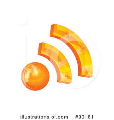 Royalty-Free (RF) Rss Clipart Illustration by MilsiArt - Stock Sample #90181