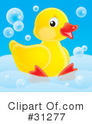 Rubber Ducky Clipart #31277 by Alex Bannykh