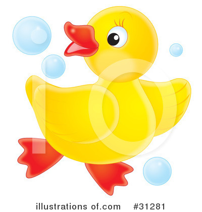 Rubber Ducky Clipart #31281 by Alex Bannykh
