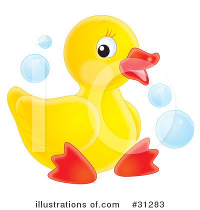 Rubber Ducky Clipart #31283 by Alex Bannykh