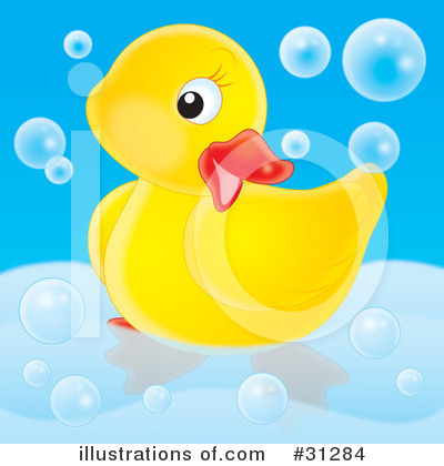 Rubber Ducky Clipart #31284 by Alex Bannykh