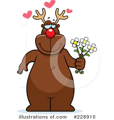 Reindeer Clipart #228910 by Cory Thoman