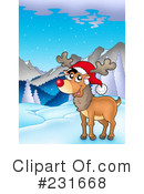 Rudolph Clipart #231668 by visekart
