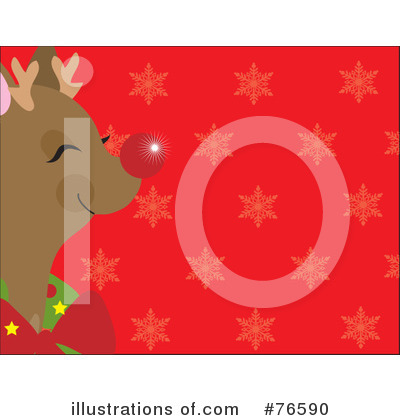 Reindeer Clipart #76590 by Maria Bell