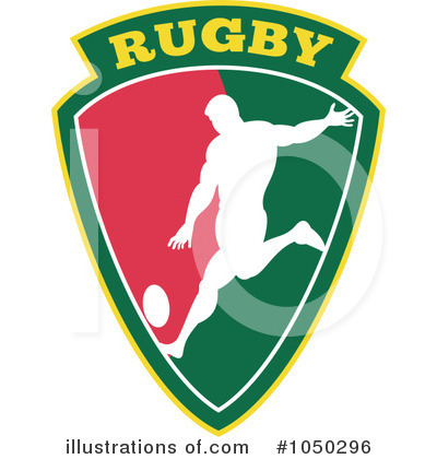Royalty-Free (RF) Rugby Clipart Illustration by patrimonio - Stock Sample #1050296
