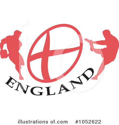 Royalty-Free (RF) Rugby Clipart Illustration by patrimonio - Stock Sample #1052622
