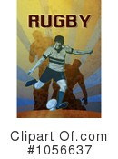 Rugby Clipart #1056637 by patrimonio