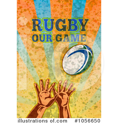 Royalty-Free (RF) Rugby Clipart Illustration by patrimonio - Stock Sample #1056650