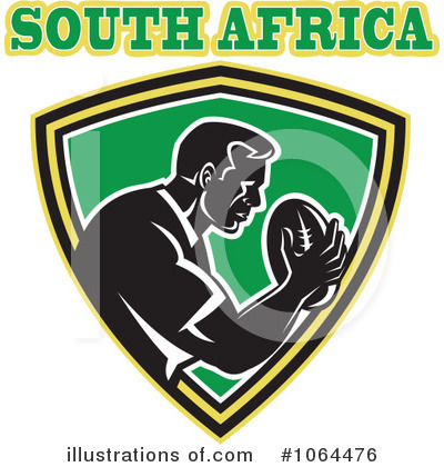 Royalty-Free (RF) Rugby Clipart Illustration by patrimonio - Stock Sample #1064476