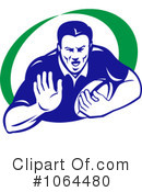 Rugby Clipart #1064480 by patrimonio