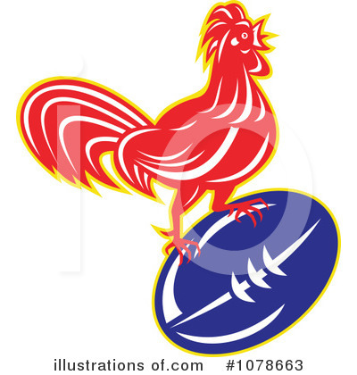 Royalty-Free (RF) Rugby Clipart Illustration by patrimonio - Stock Sample #1078663