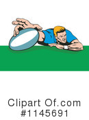 Rugby Clipart #1145691 by patrimonio