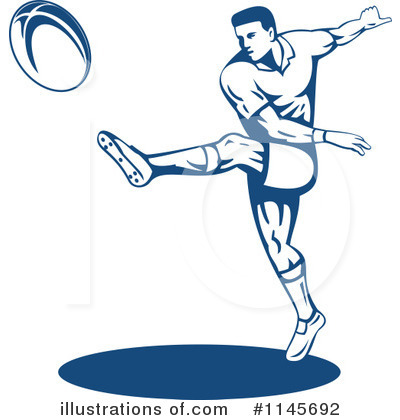 Royalty-Free (RF) Rugby Clipart Illustration by patrimonio - Stock Sample #1145692