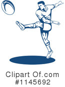 Rugby Clipart #1145692 by patrimonio