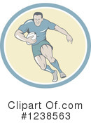 Rugby Clipart #1238563 by patrimonio