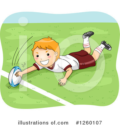 Rugby Clipart #1260107 by BNP Design Studio