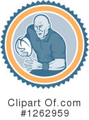 Rugby Clipart #1262959 by patrimonio