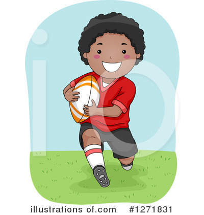 Rugby Clipart #1271831 by BNP Design Studio