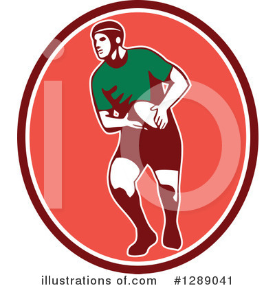 Royalty-Free (RF) Rugby Clipart Illustration by patrimonio - Stock Sample #1289041