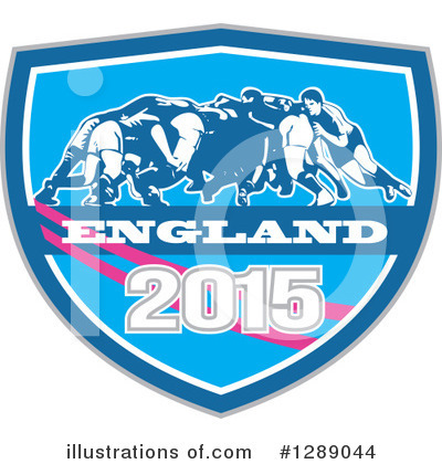Royalty-Free (RF) Rugby Clipart Illustration by patrimonio - Stock Sample #1289044
