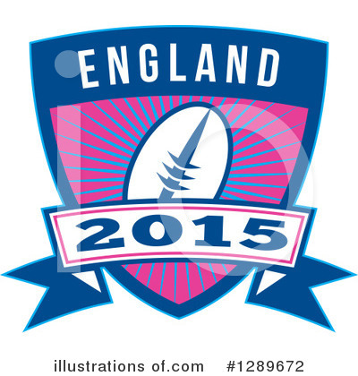 Royalty-Free (RF) Rugby Clipart Illustration by patrimonio - Stock Sample #1289672