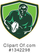 Rugby Clipart #1342298 by patrimonio