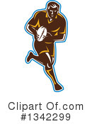 Rugby Clipart #1342299 by patrimonio