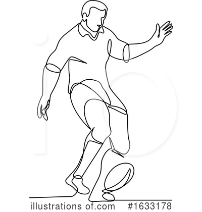 Royalty-Free (RF) Rugby Clipart Illustration by patrimonio - Stock Sample #1633178