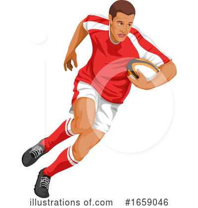 Rugby Clipart #1659046 by Morphart Creations