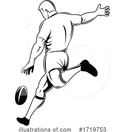 Royalty-Free (RF) Rugby Clipart Illustration by patrimonio - Stock Sample #1719753