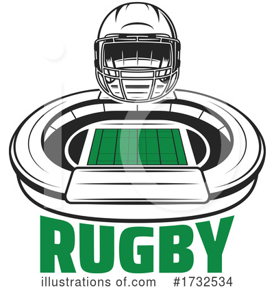 Royalty-Free (RF) Rugby Clipart Illustration by Vector Tradition SM - Stock Sample #1732534