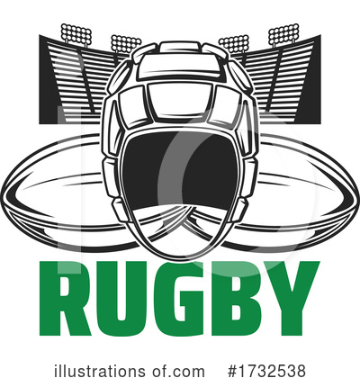 Royalty-Free (RF) Rugby Clipart Illustration by Vector Tradition SM - Stock Sample #1732538