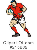 Rugby Clipart #216282 by patrimonio