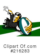 Rugby Clipart #216283 by patrimonio